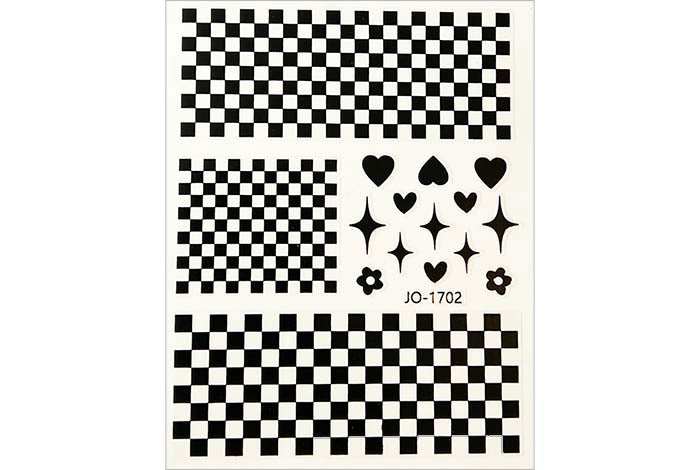 11 - Checkerboard Stickers