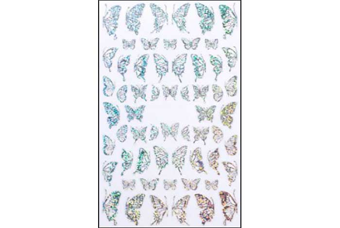 33/34 - Holographic Butterfly Stickers